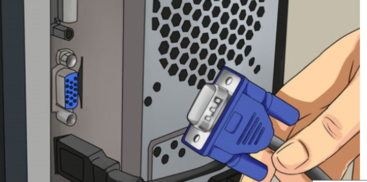 Cách lắp cây máy tính với màn hình (ảnh 8)