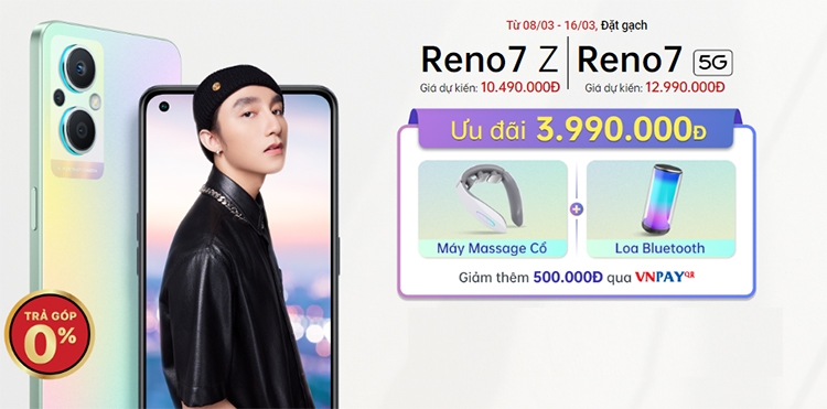 OPPO Reno7 series đã có thể “đặt gạch” trước, giá dự kiến hấp dẫn kèm quà “khủng” trị giá đến 3.99 triệu đồng