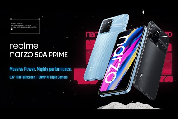 Realme Narzo 50A Prime lộ thiết kế và cấu hình, sẽ ra mắt vào ngày 22/3 Realme Narzo 50A Prime lộ thiết kế và cấu hình, sẽ ra mắt vào ngày 22/3