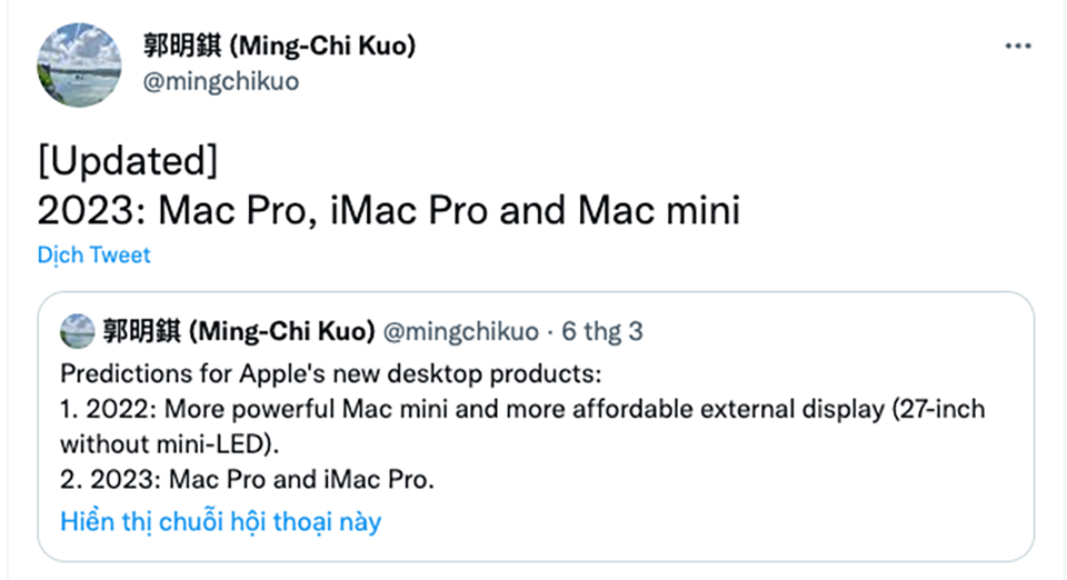 Mac mini mới sẽ không ra mắt cho đến năm sau (ảnh 1)