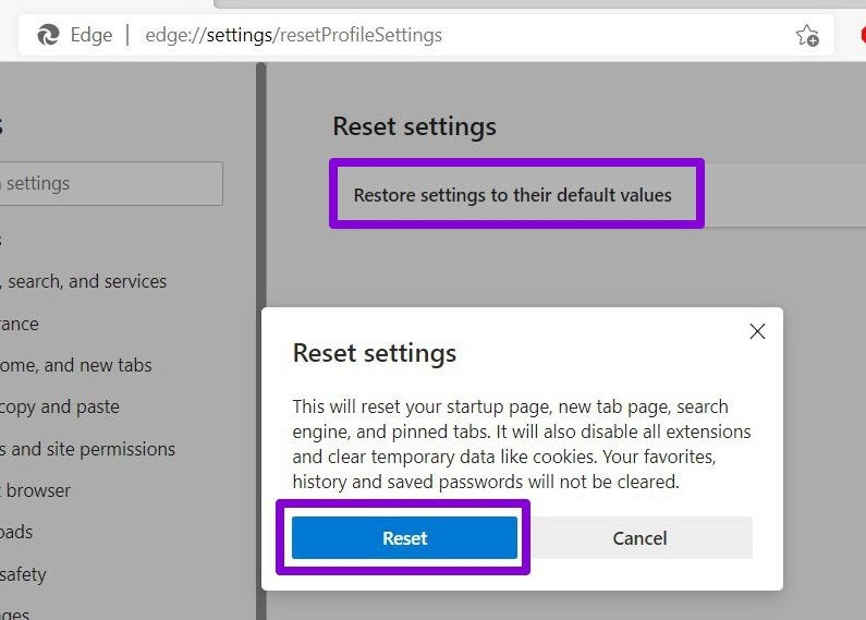 Hướng dẫn khắc phục sự cố đồng bộ hóa trên Microsoft Edge (16)