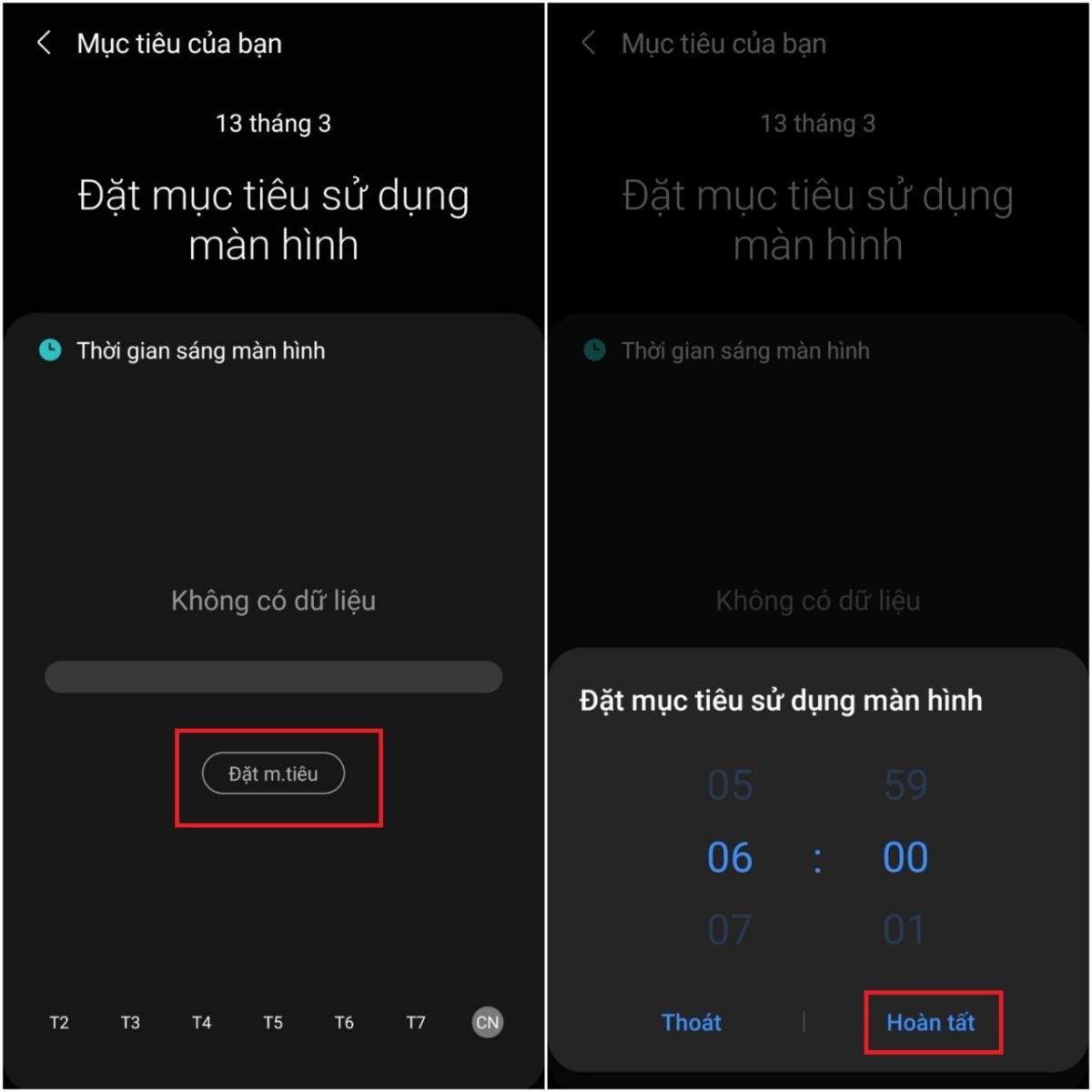 Cách cài đặt thời gian sáng màn hình trên điện thoại Samsung (2)