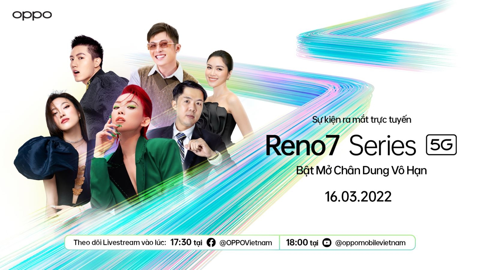 Bật mí dàn KOL trong sự kiện ra mắt OPPO Reno7 series, đặt lịch ngay để không bỏ lỡ sự kiện cực “hot” này nhé!