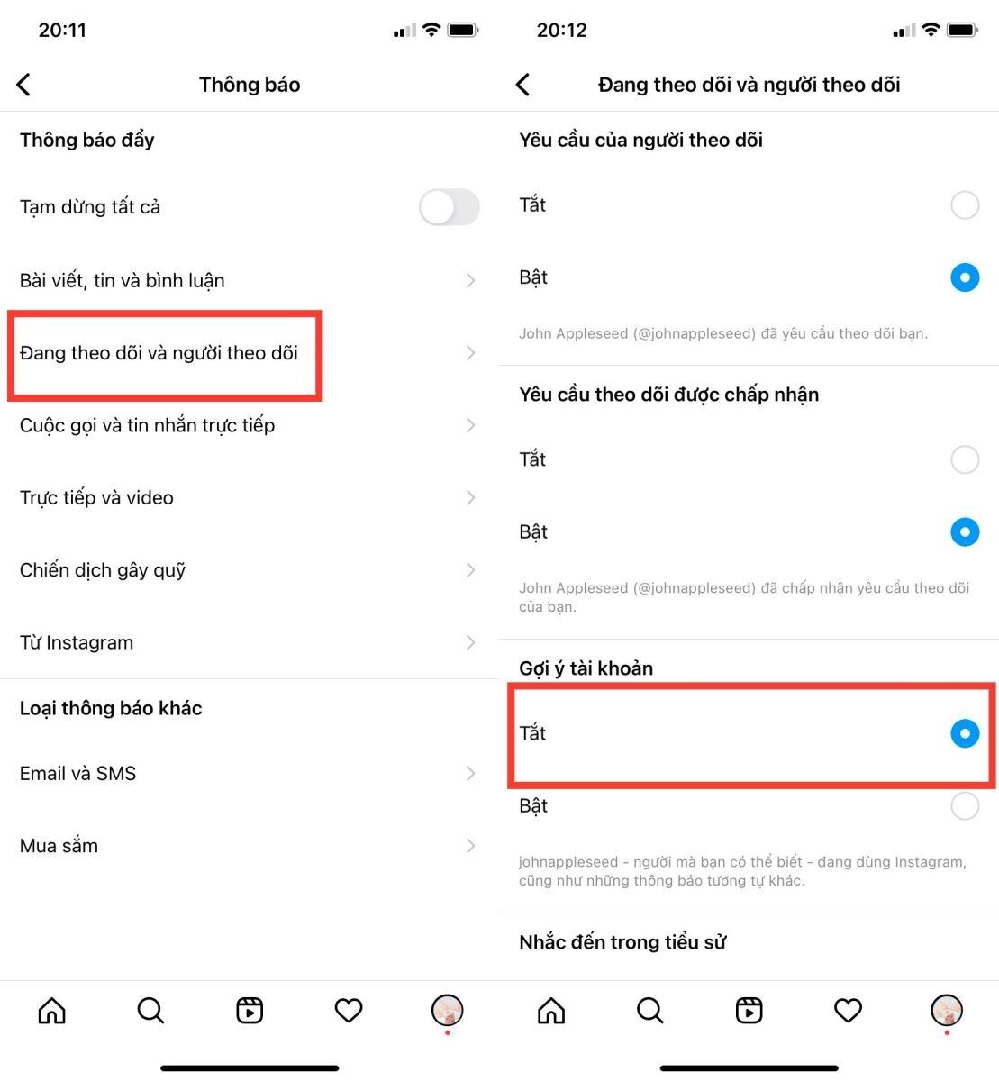 Cách tắt gợi ý theo dõi trên Instagram (Ảnh 3)