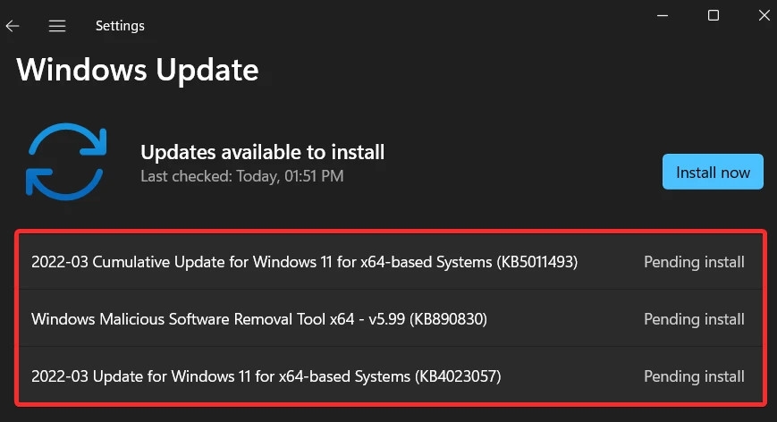 Mẹo hay để tắt Windows 11 mà không cần cập nhật Windows (2)