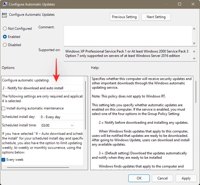 Mẹo hay để tắt Windows 11 mà không cần cập nhật Windows (21)