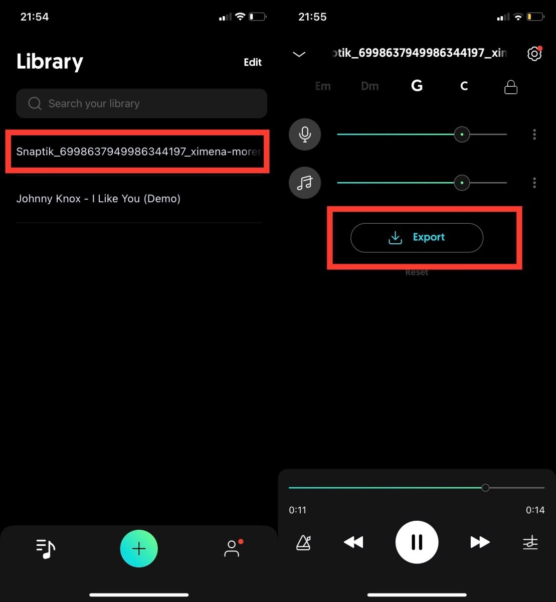 Cách tách nhạc ra khỏi lời trên điện thoại (6)