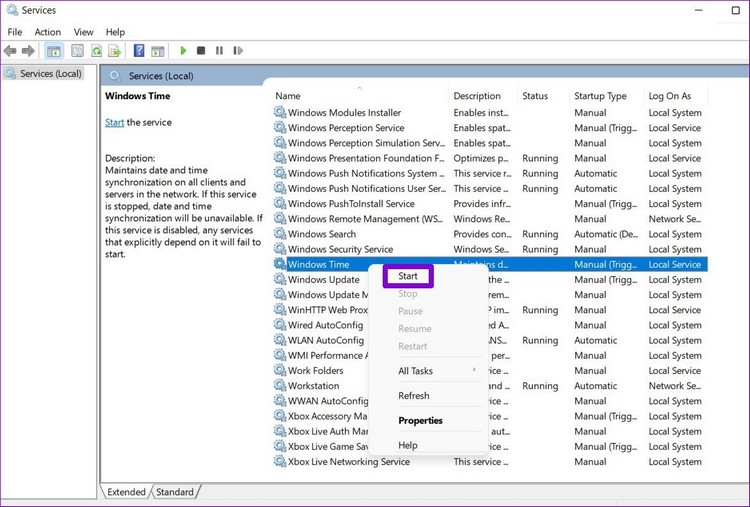 Cách sửa lỗi đồng bộ thời gian không thành công trên Windows 11 (3)