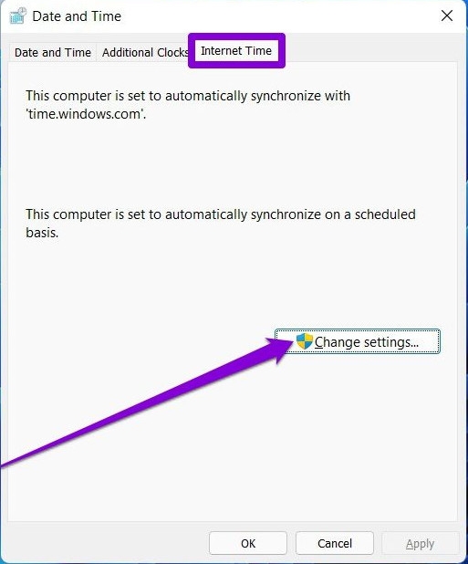 Cách sửa lỗi đồng bộ thời gian không thành công trên Windows 11 (7)
