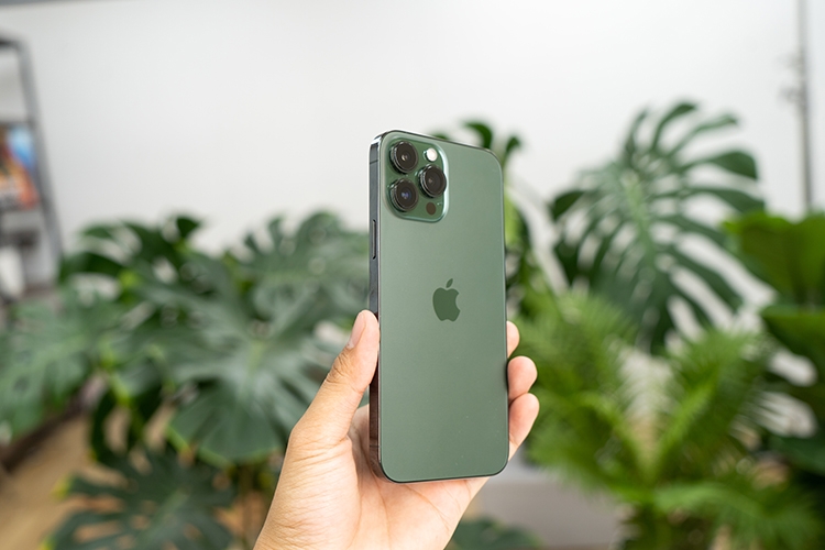 Trên tay iPhone 13 Pro Max Xanh Lá 1