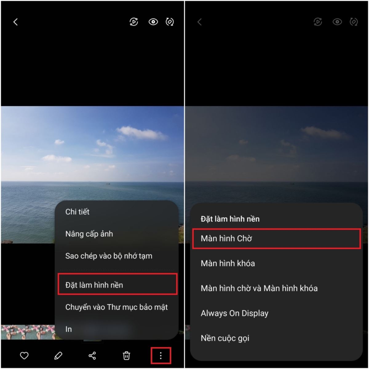 Cách chỉnh màu hệ thống hợp với hình nền trên điện thoại Samsung (1)