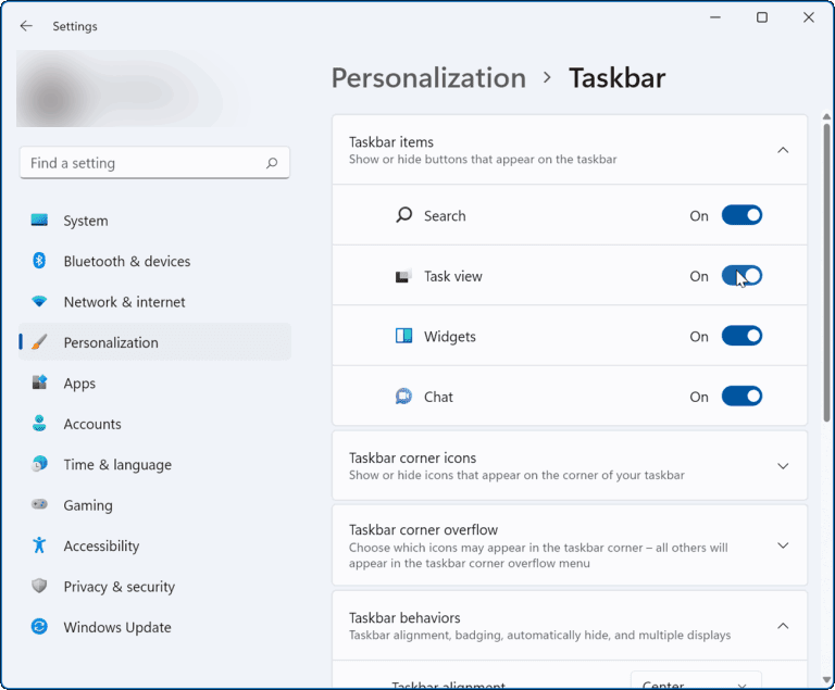 Hướng dẫn reset cài đặt thanh tác vụ trên Windows 11 (7)