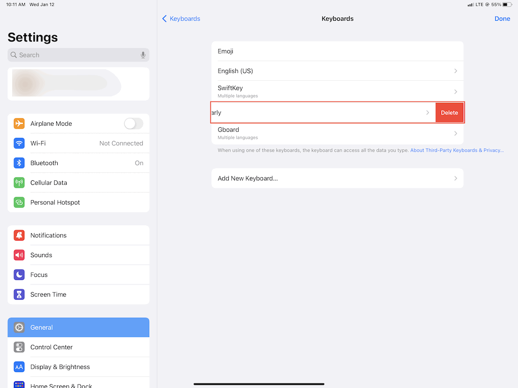 Mẹo hay sửa lỗi bàn phím iPad không hoạt động (8)