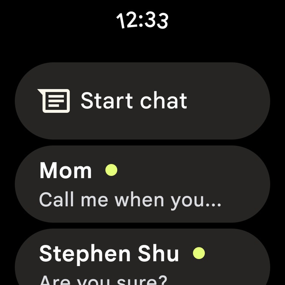 Google Wear OS 3 (ảnh 4) Google Wear OS 3 (ảnh 4)