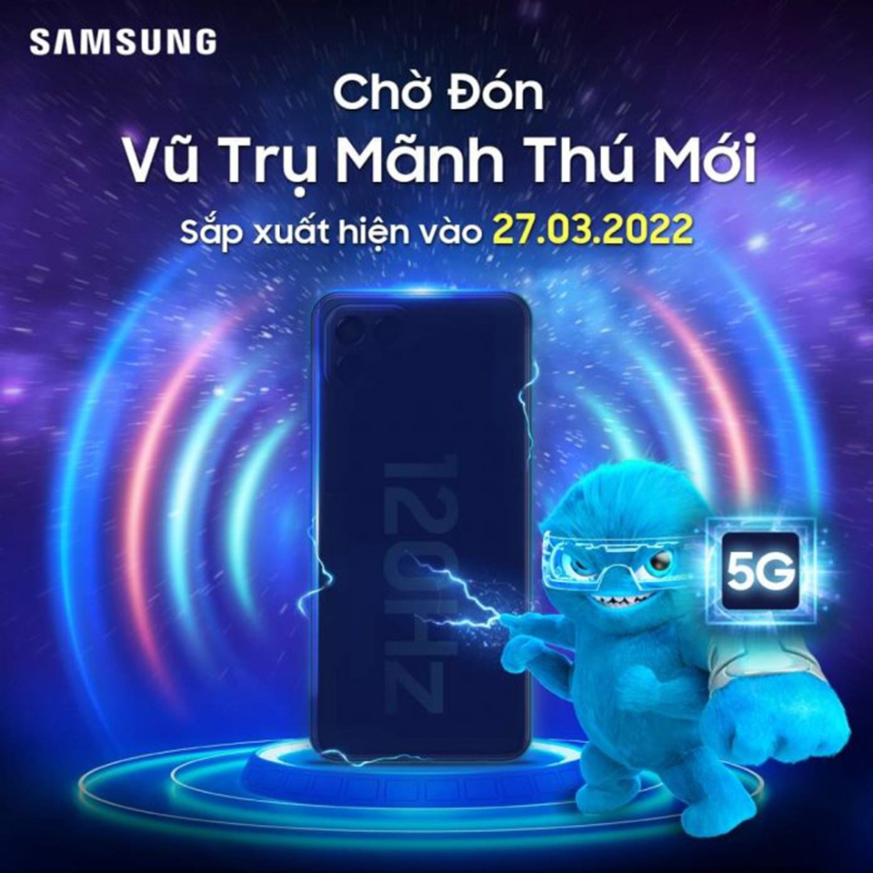 Samsung Galaxy M53, Galaxy M33 ra mắt tại Việt Nam vào ngày 27/3 Samsung Galaxy M53, Galaxy M33 ra mắt tại Việt Nam vào ngày 27/3