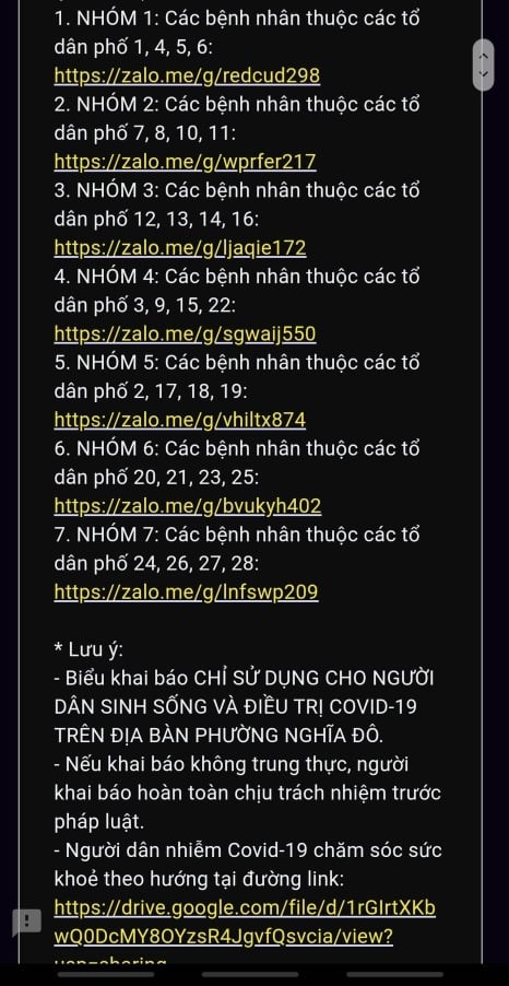 Cách khai báo F0 tại nhà bằng ứng dụng Zalo cực tiện lợi (1)