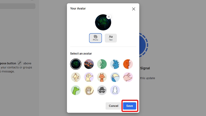 Nhấn Save để lưu