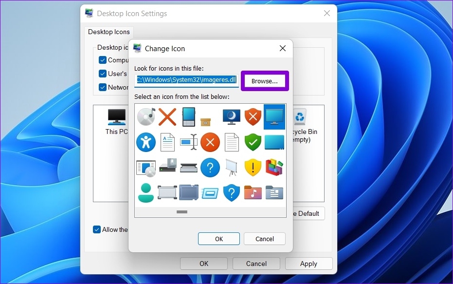 Hướng dẫn thay đổi biểu tượng yêu thích trên Windows 11 (4)