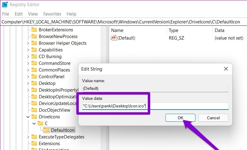 Hướng dẫn thay đổi biểu tượng yêu thích trên Windows 11 (23)