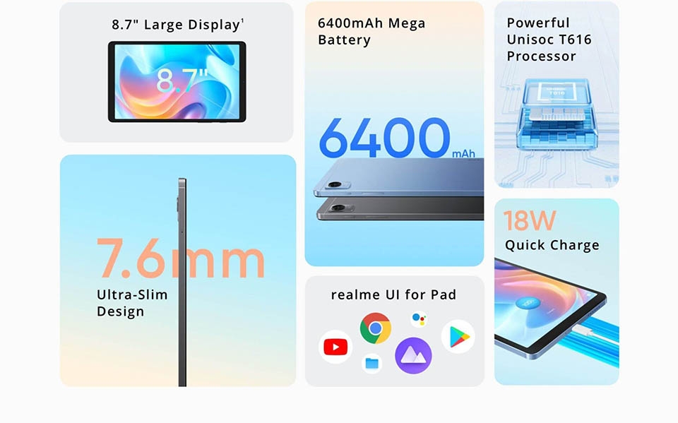 Realme Pad Mini ra mắt ngày 4/4 Realme Pad Mini ra mắt ngày 4/4