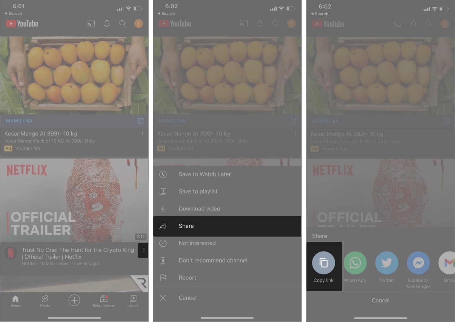 Mẹo chia sẻ video YouTube tại một thời điểm bất kỳ (1)