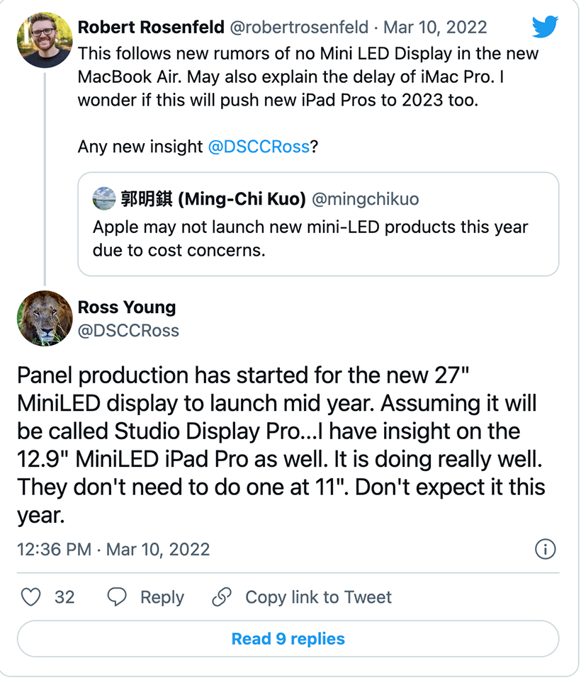 Kế hoạch sử dụng màn hình trong năm 2022 của Apple (ảnh 3)