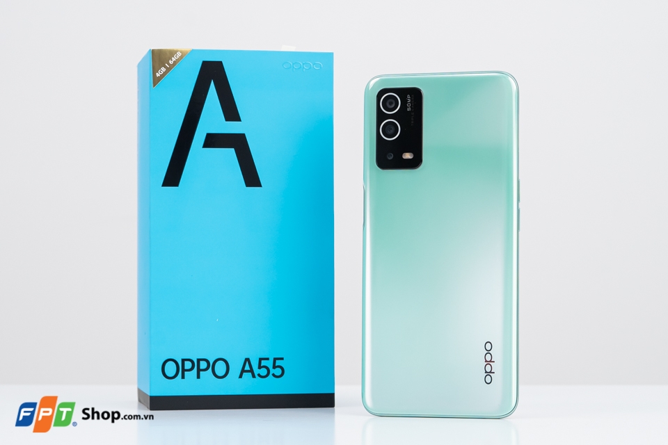 Trên tay OPPO A55 màu xanh mint mới: Trẻ trung, năng động dành cho Gen Z
