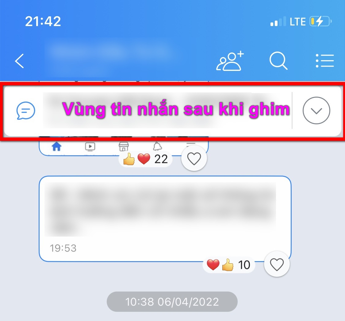 Hướng dẫn bạn cách ghim và bỏ ghim tin nhắn Zalo (2)