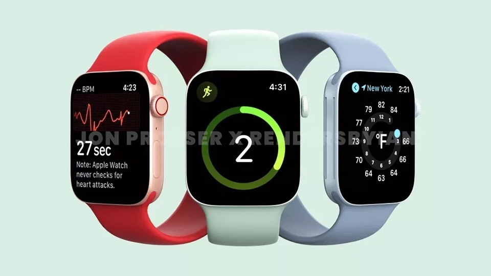 Thông tin Apple Watch Series 8 (ảnh 2)