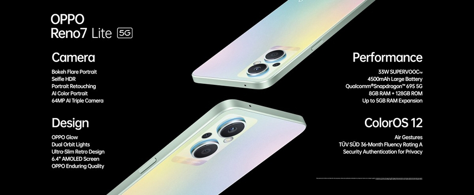OPPO Reno7 Lite 5G ra mắt (ảnh 2) OPPO Reno7 Lite 5G ra mắt (ảnh 2)