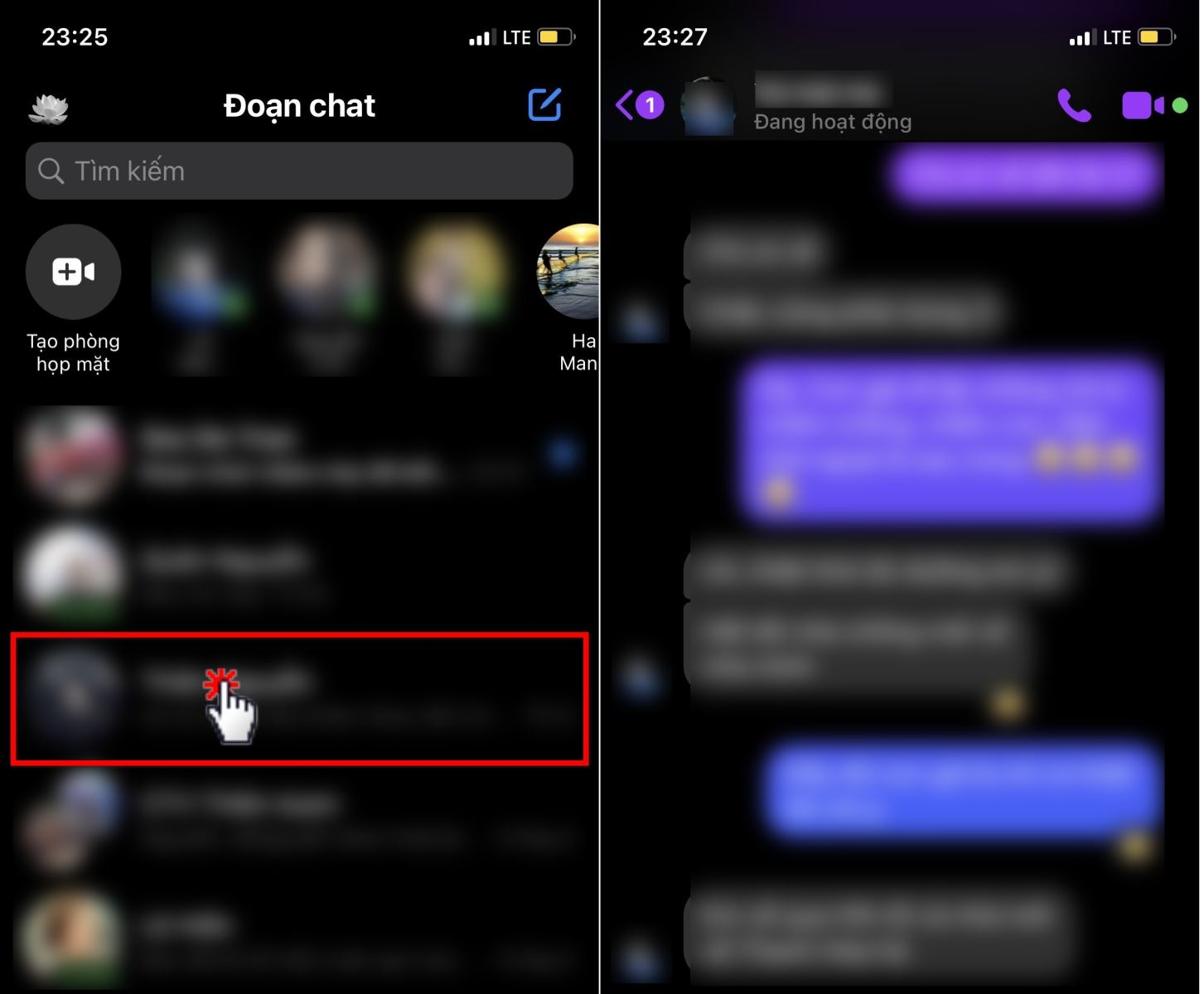 Mẹo để xem lại tin nhắn đầu tiên trên Messenger khi cần (8)