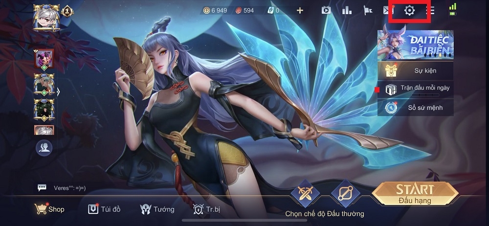 Cách thay đổi giọng nói sang tiếng Anh trong Liên Quân Mobile (2)