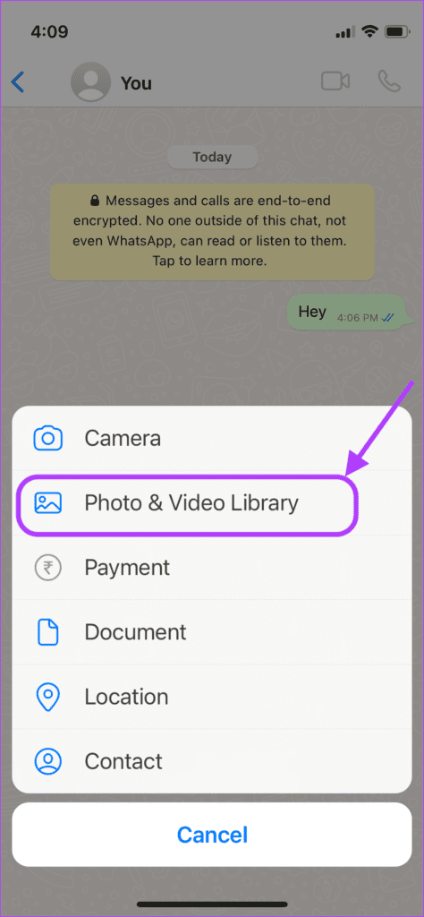 Cách gửi ảnh Live Photo dưới dạng GIF trên WhatsApp (3)