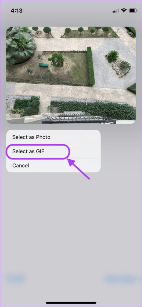 Cách gửi ảnh Live Photo dưới dạng GIF trên WhatsApp (5)