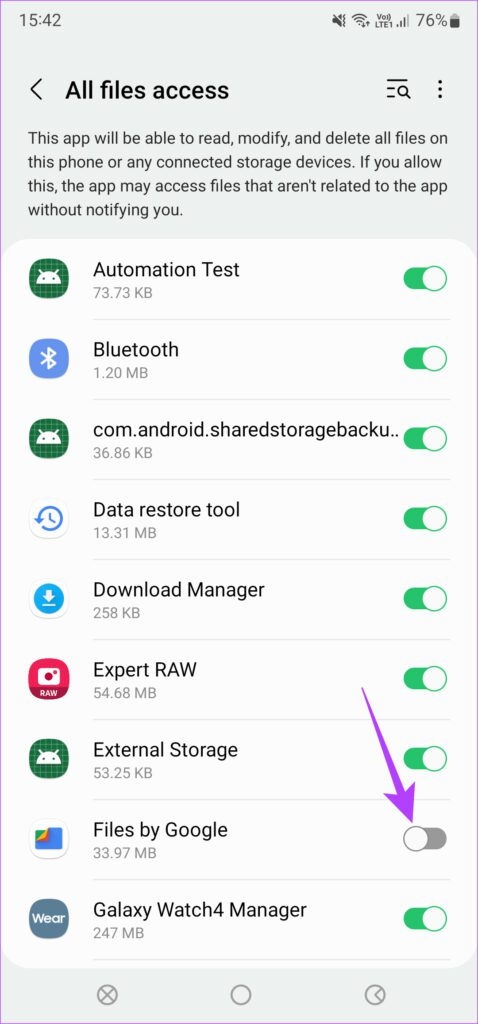 Mẹo ẩn dữ liệu trên Android bằng ứng dụng Files của Google (2)