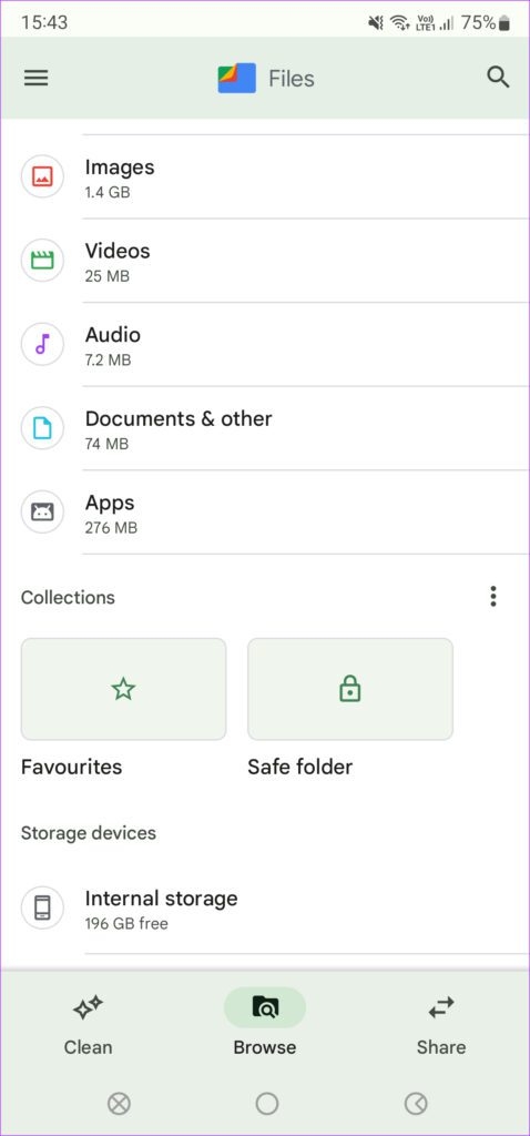Mẹo ẩn dữ liệu trên Android bằng ứng dụng Files của Google (3)