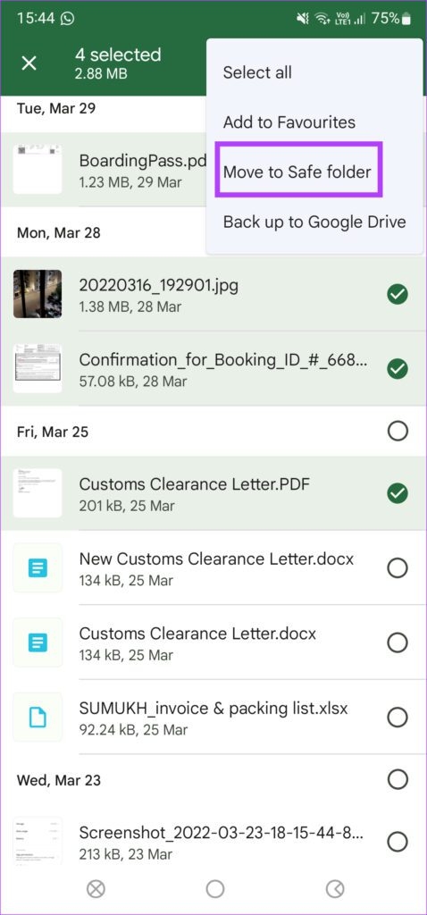 Mẹo ẩn dữ liệu trên Android bằng ứng dụng Files của Google (8)
