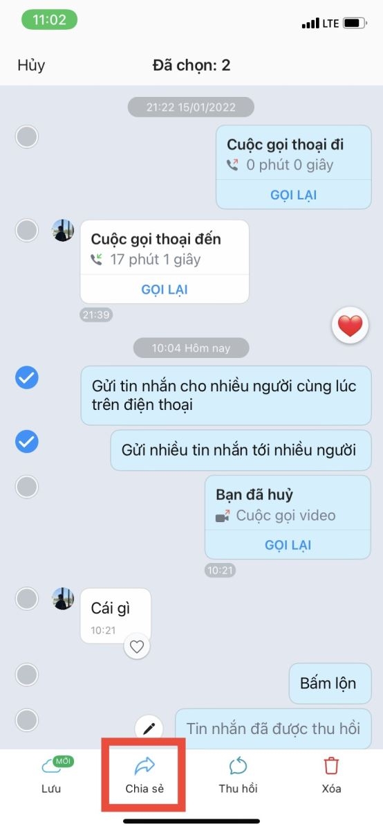 Cách gửi tin nhắn hàng loạt trên Zalo (5)
