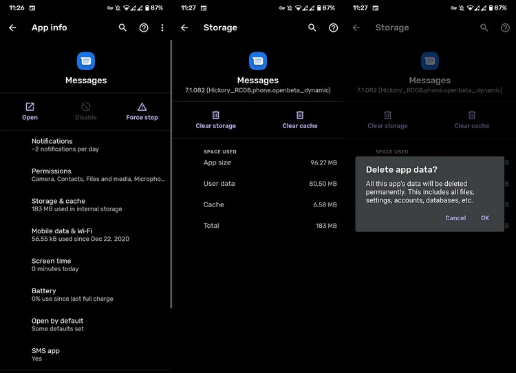 Mẹo sửa lỗi không gửi được tin nhắn (2)