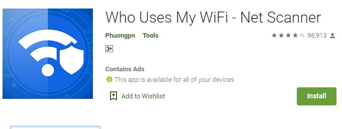 Phần mềm ngăn chặn truy cập WiFi trái phép trên Android và IOS