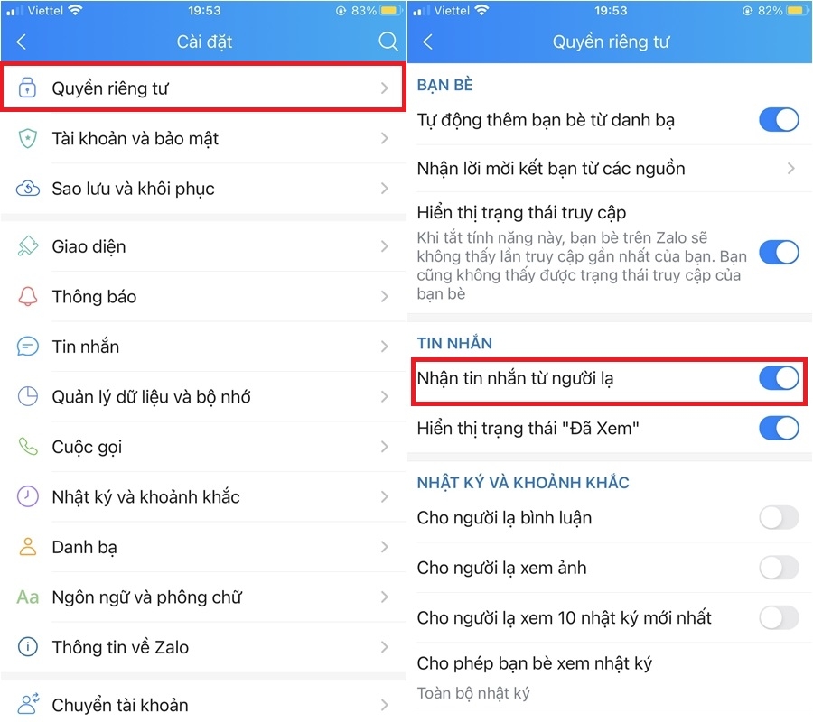 Đây là cách khắc phục Zalo cấm nhắn tin cho người lạ (2)