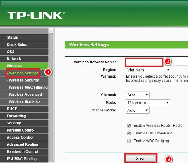cách đổi tên WiFi trên điện thoại
