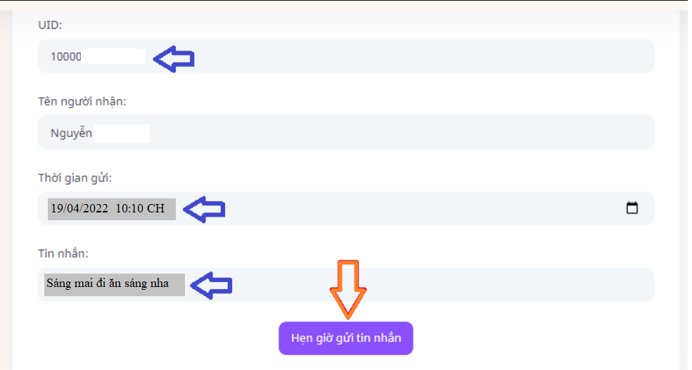 Cách cài tin nhắn tự gửi trên Messenger (4)