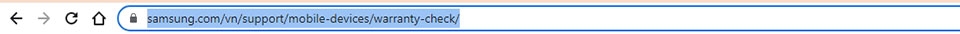 kiểm tra bảo hành samsung - Ảnh 02