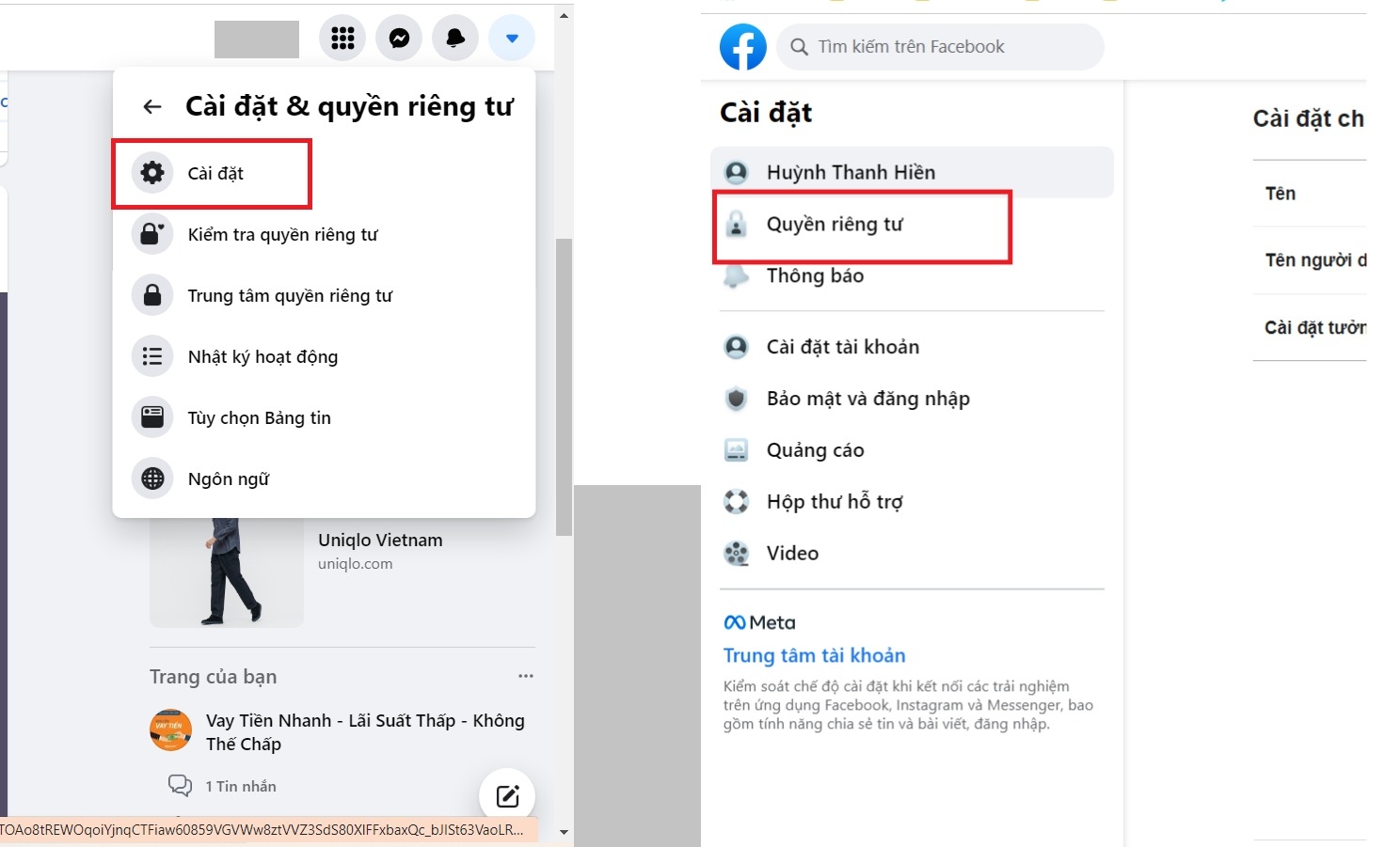 Cách chặn tin nhắn từ người lạ trên Facebook (5)