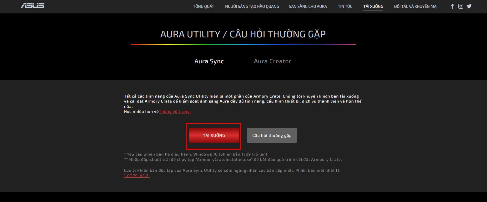 Đèn Aura Sync RGB - Ảnh 2