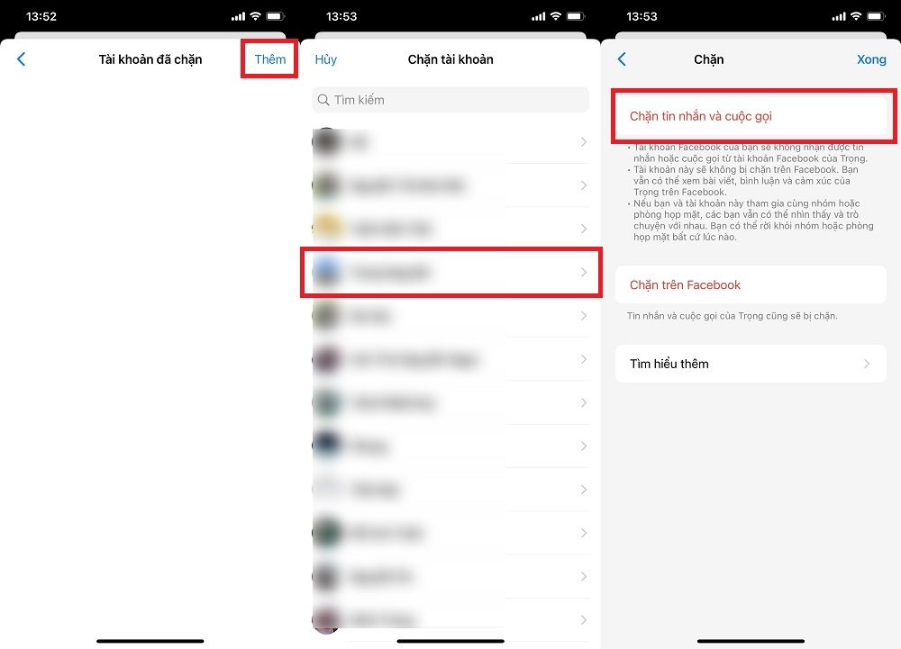 Cách bỏ chặn Messenger khi đã xóa tin nhắn (4)