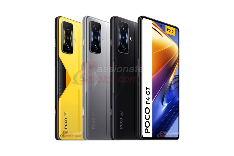 Xiaomi POCO F4 GT lộ ảnh render kèm các phiên bản màu sắc Xiaomi POCO F4 GT lộ ảnh render kèm các phiên bản màu sắc