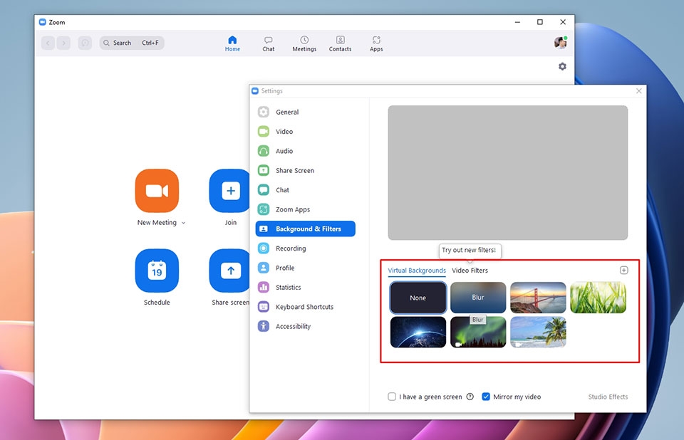 Cách thay đổi background Zoom - Ảnh 04