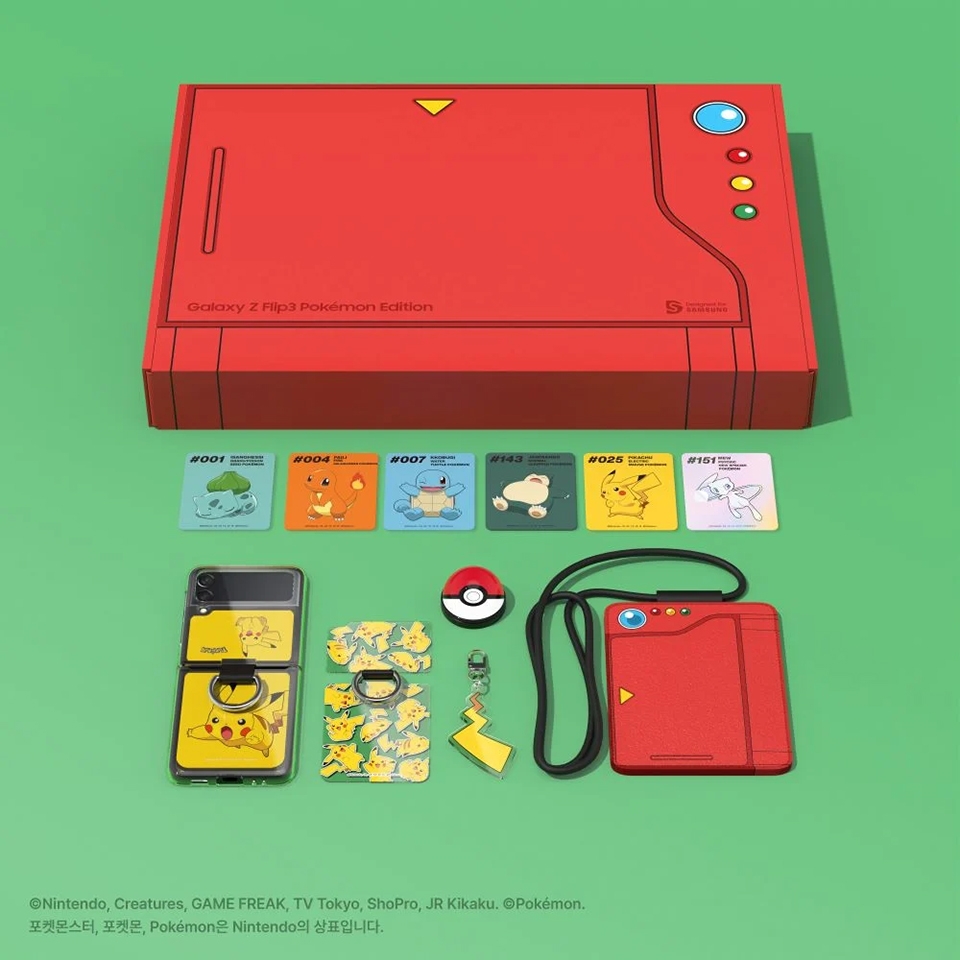 Samsung Galaxy Z Flip 3 Pokemon Edition (ảnh 2) Samsung Galaxy Z Flip 3 Pokemon Edition (ảnh 2)